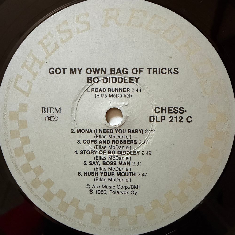 Bo Diddley ‎– Got My Own Bag Of Tricks 2LP (Финляндия 1986г.)Т