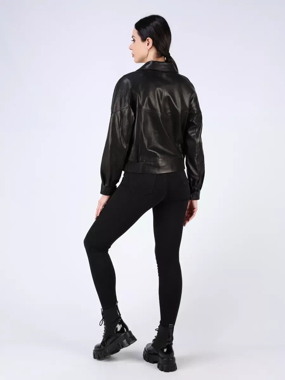 Кожаная куртка демисезонная Турция