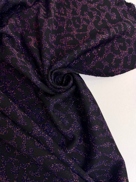 Трикотаж люрекс принт AVI#22