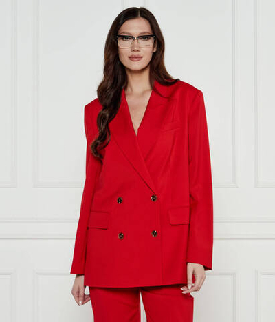 Хлопчатобумажный пиджак Jovana-DB2 BOSS BLACK - красный(50530837)