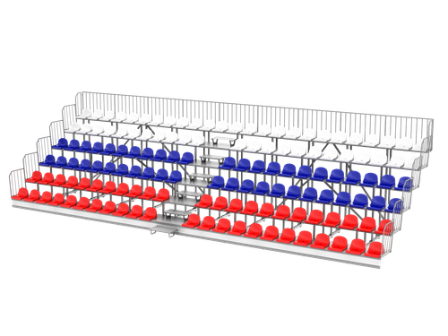 Трибуна телескопическая с ручным приводом