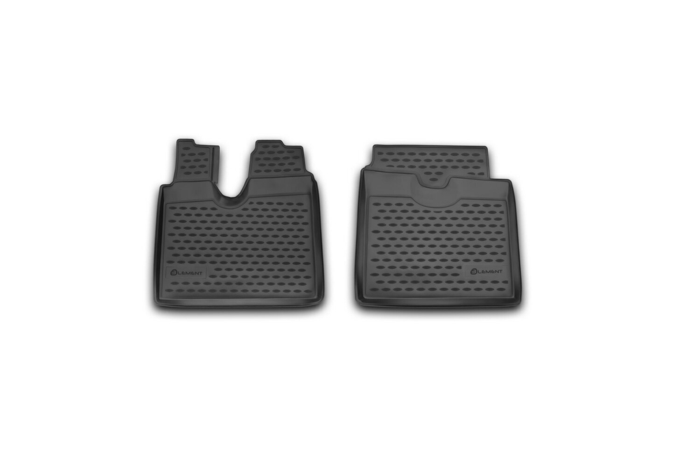 Коврики Standard, в салон MAN TGA LX, 2012-  2 шт. (полиуретан, чёрные) Element.NLC.89.03.210
