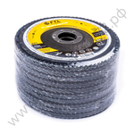 Круг лепестковый для шлифования по нержавеющей стали FTL Ergo цирконий 29 125 х 22,2 мм P100