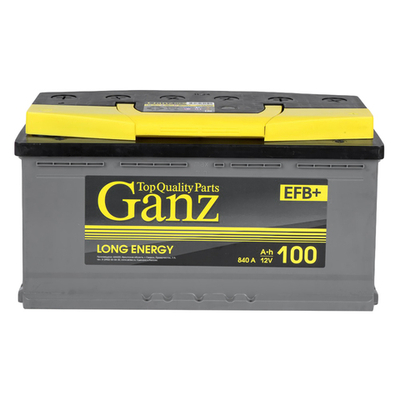 Аккумулятор GANZ EFB 100 А/ч обратный R+ 352x175x190 L5 EN 840 А