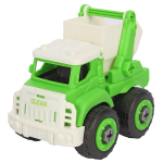 Машинка-конструктор Abtoys Cпецтехника "Городские службы" Мусоровоз с контейнером с отверткой