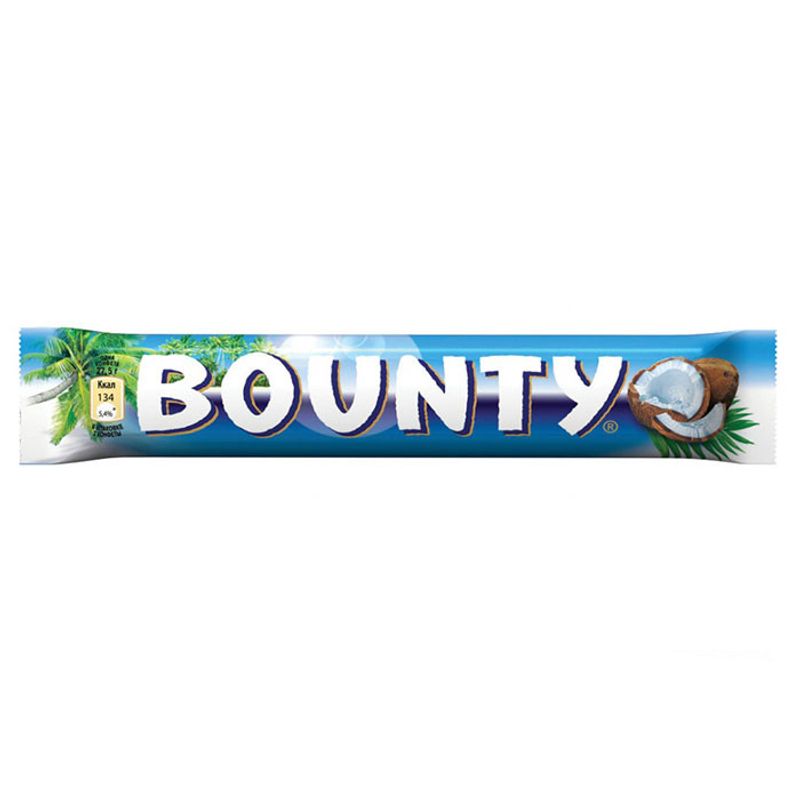 Батончик Bounty шоколадный 55 гр. 32 шт/кор