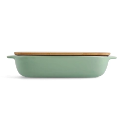 KitchenAid Керамическое блюдо 40x25x8,8 см + фисташковая крышка EAN 4894871028760