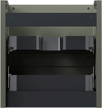 Тумба с раковиной Allen Brau Gravity 60 1.370008.CGM олива матовая
