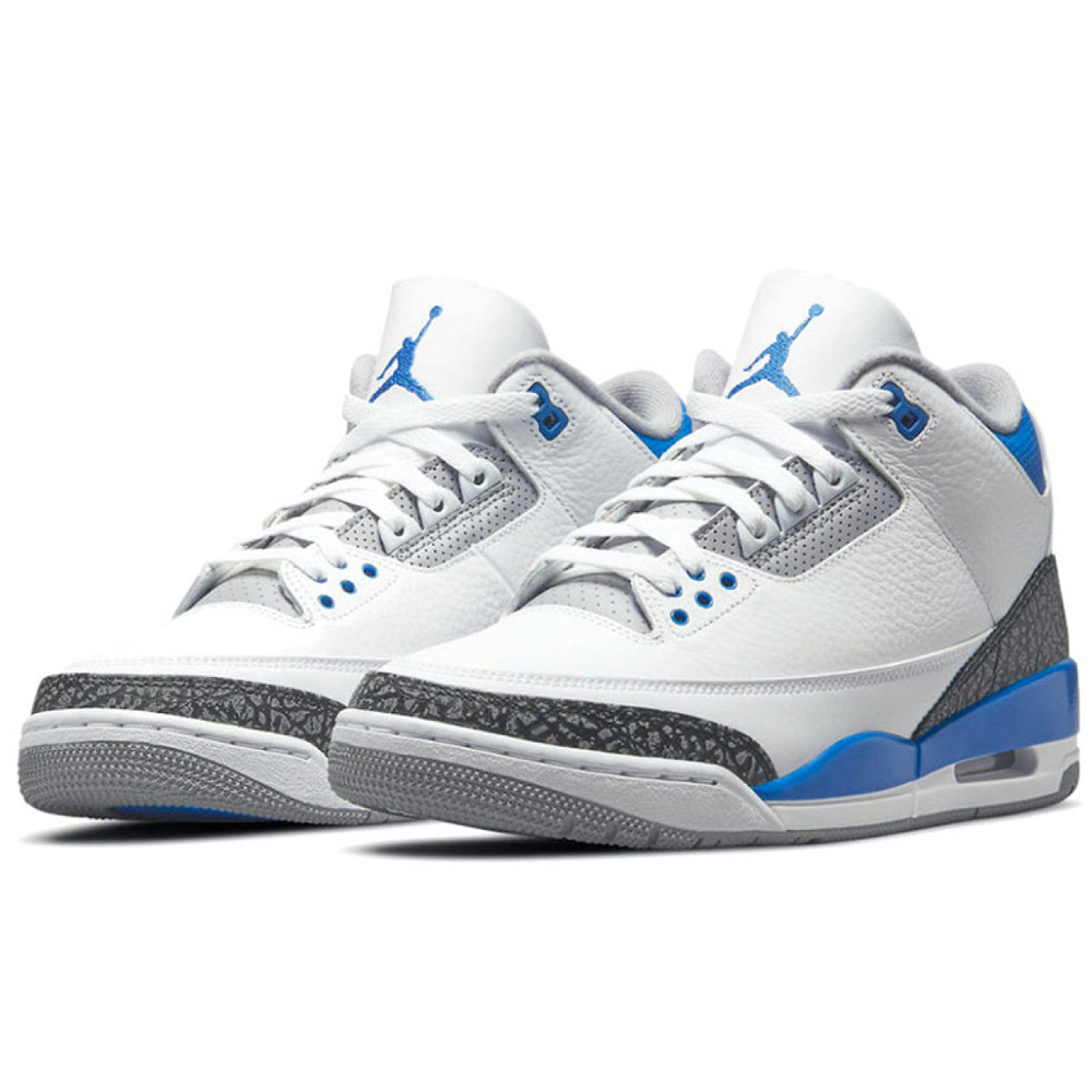 Кроссовки Air Jordan 3 Retro Racer Blue