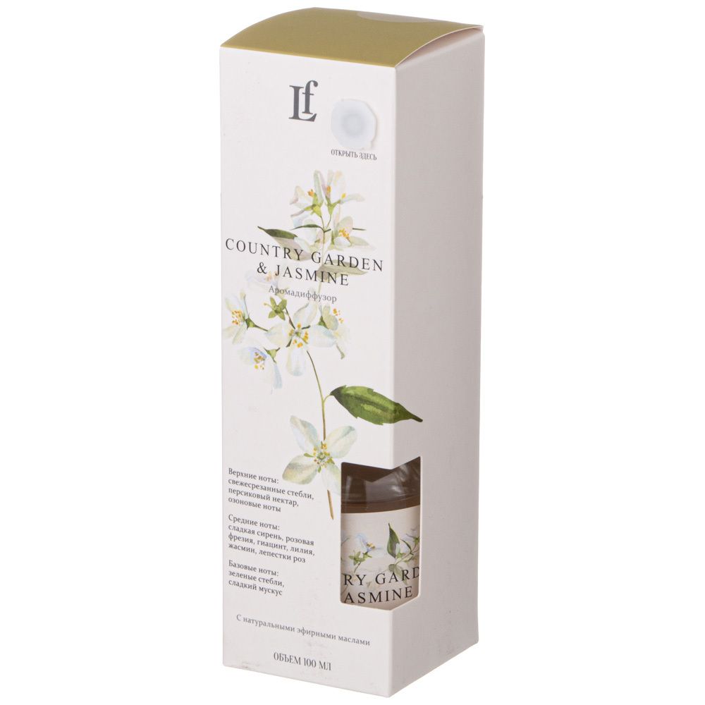 ДИФФУЗОР АРОМАТИЧЕСКИЙ "COUNTRY GARDEN & JASMINE" 100 МЛ