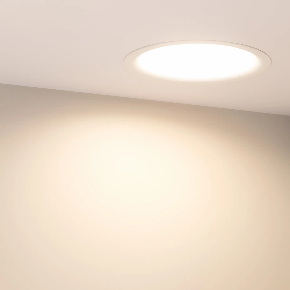 Светильник MS-BLIZZARD-BUILT-R165-16W Warm3000 (WH, 100 deg, 230V) (Arlight, IP20 Металл, 3 года) 036576