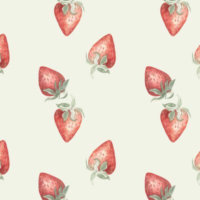 Клубника на светло-зеленом / Strawberry on light-green