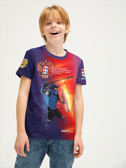 Футболка хлопковая детская Федерация СМБ