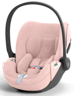 Коляска Cybex Coya Rosegold Frame Cloud T i-Size Peach Pink Plus Mirage Grey с дождевиком и бампером