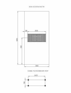 Пергола Коты без поликарбоната МФ 77.06.01-07