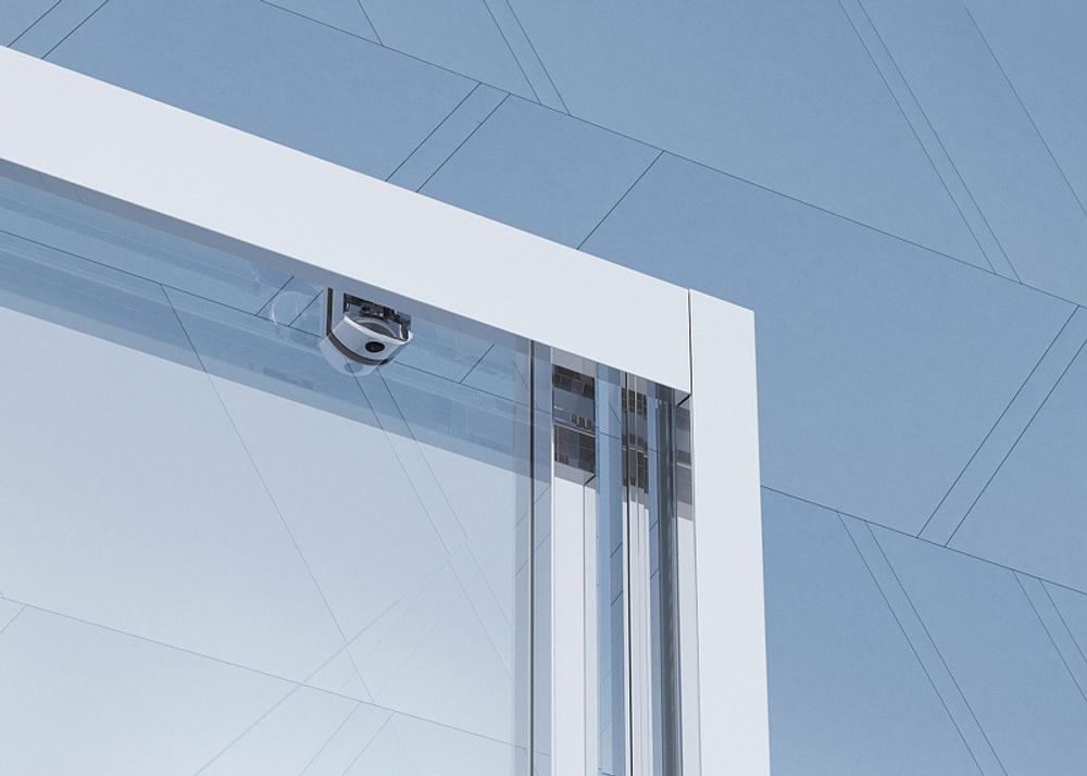 Душевой уголок BelBagno Due 120x80 DUE-AH-2-120/80-C-Cr профиль Хром стекло прозрачное