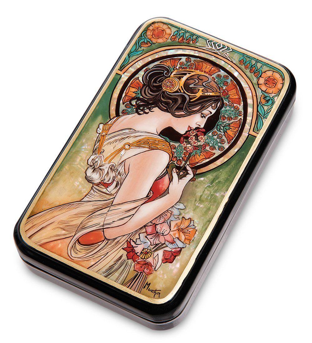 Народные промыслы ШК-55/ 25 Шкатулка «Барашки» Земина