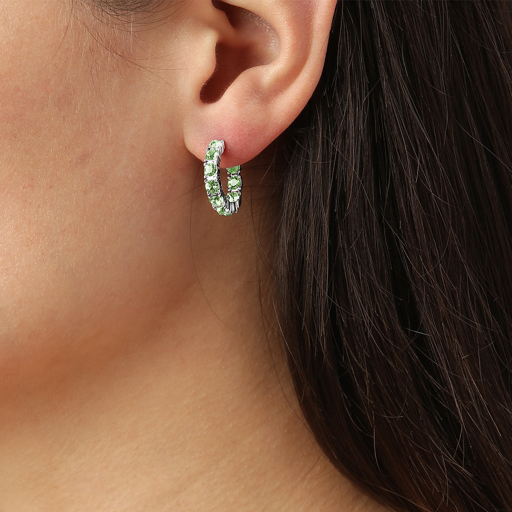 Серьги Dyrberg Kern RAQUEL SS LIGHT GREEN 480182