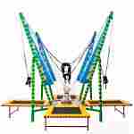 Банджи-батут «Скай-джамп», 4-местный, 6×6×4,5 м