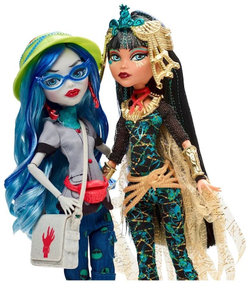 Набор Монстер Хай Гулия и Клео - Комик Кон 2017 / Monster High Ghoulia and Cleo - Comin Con 2017