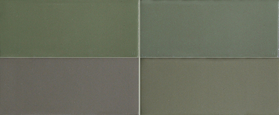 Керамогранит 41zero42 COSMO Brick Verde Matte (5 вариантов оттенка)