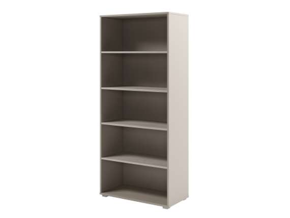 Стеллаж высокий широкий 800х396х1820 D-67 Акация Морава/Кашемир серый