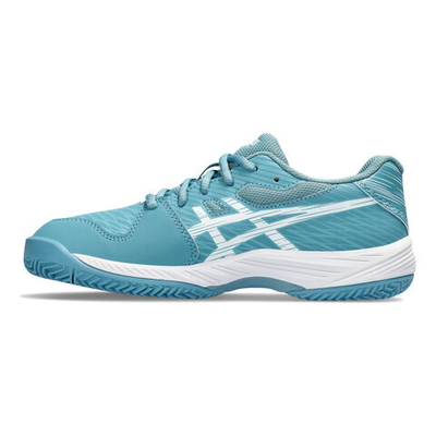 Детские теннисные кроссовки ASICS Gel-Game 9 GS Clay Court Shoe Kids - Turquoise, White
