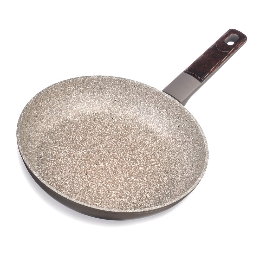 СКОВОРОДА С АНТИПРИГАРНЫМ ПОКРЫТИЕМ PFLUON MARBLE, 24*4,8 СМ