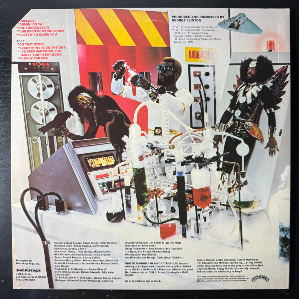 Parliament ‎– The Clones Of Dr. Funkenstein (США 1976г.)