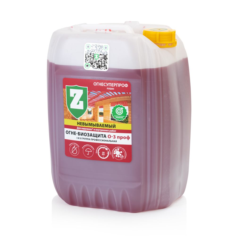 О-3 Проф-10 ЗЕЛЕСТ ОГНЕСУПЕРПРОФ 10 кг (рубин)
