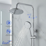Душевая стойка Ceruttispa ОРАЦИО II RS (ORAZIO II RS) из латуни, цвет хром