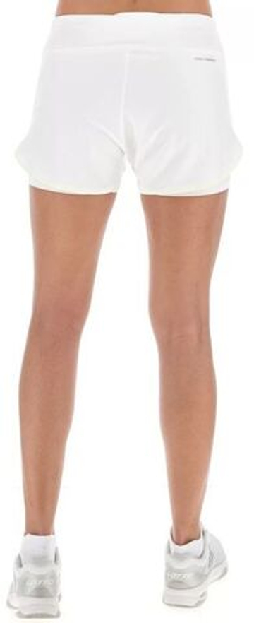 Женские Шорты теннисные Lotto Tech W II D1 - белый