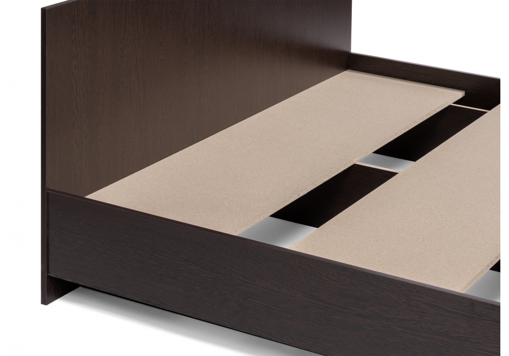 Кровать Woodville Адайн 160х200 венге, венге