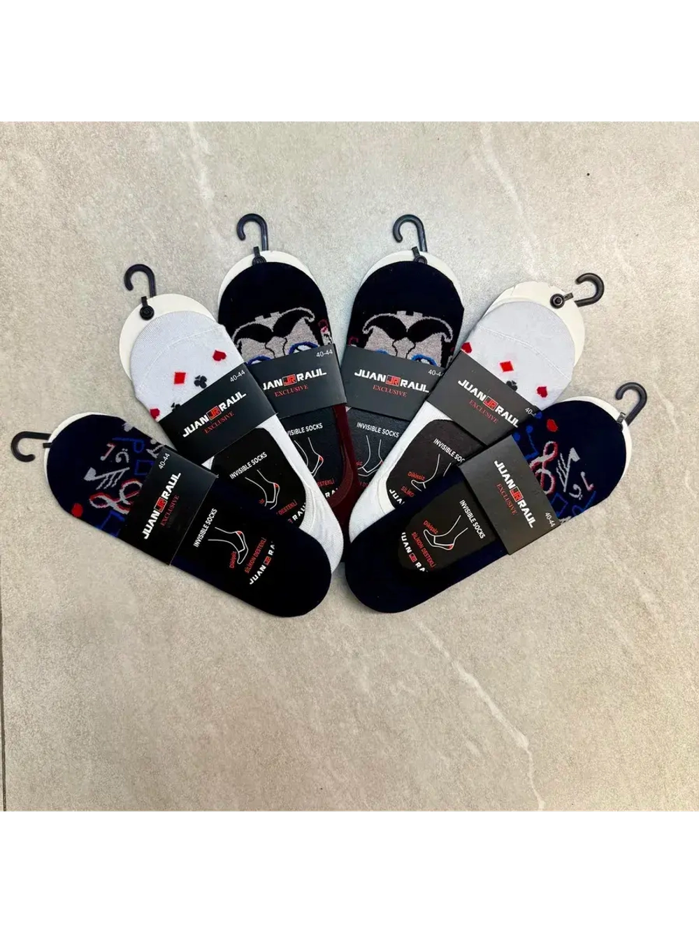 Следки комплект 6 пар 001-Ассорт