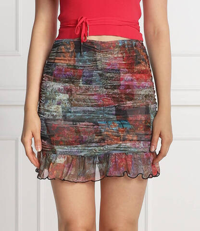 юбка bora Desigual - разноцветная(22WWFK03)