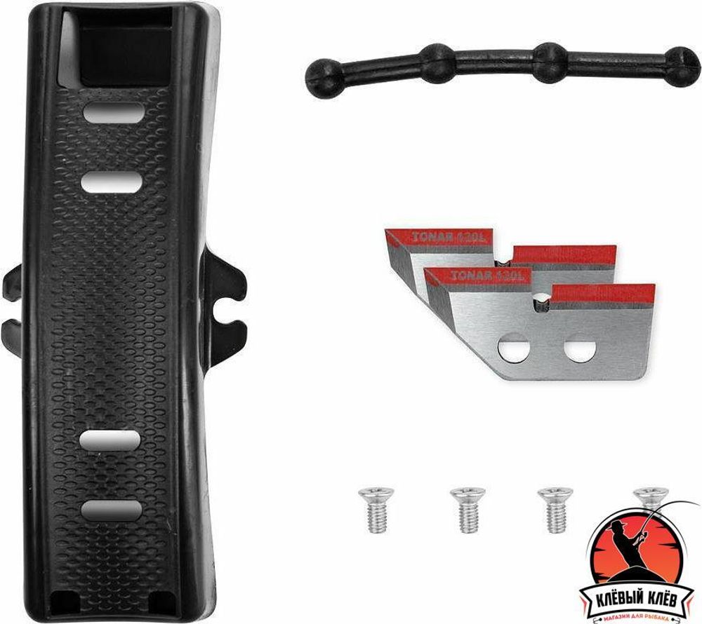 Ледобур BURAN 130L левое вращение, цельнотянутый шнек  Тонар