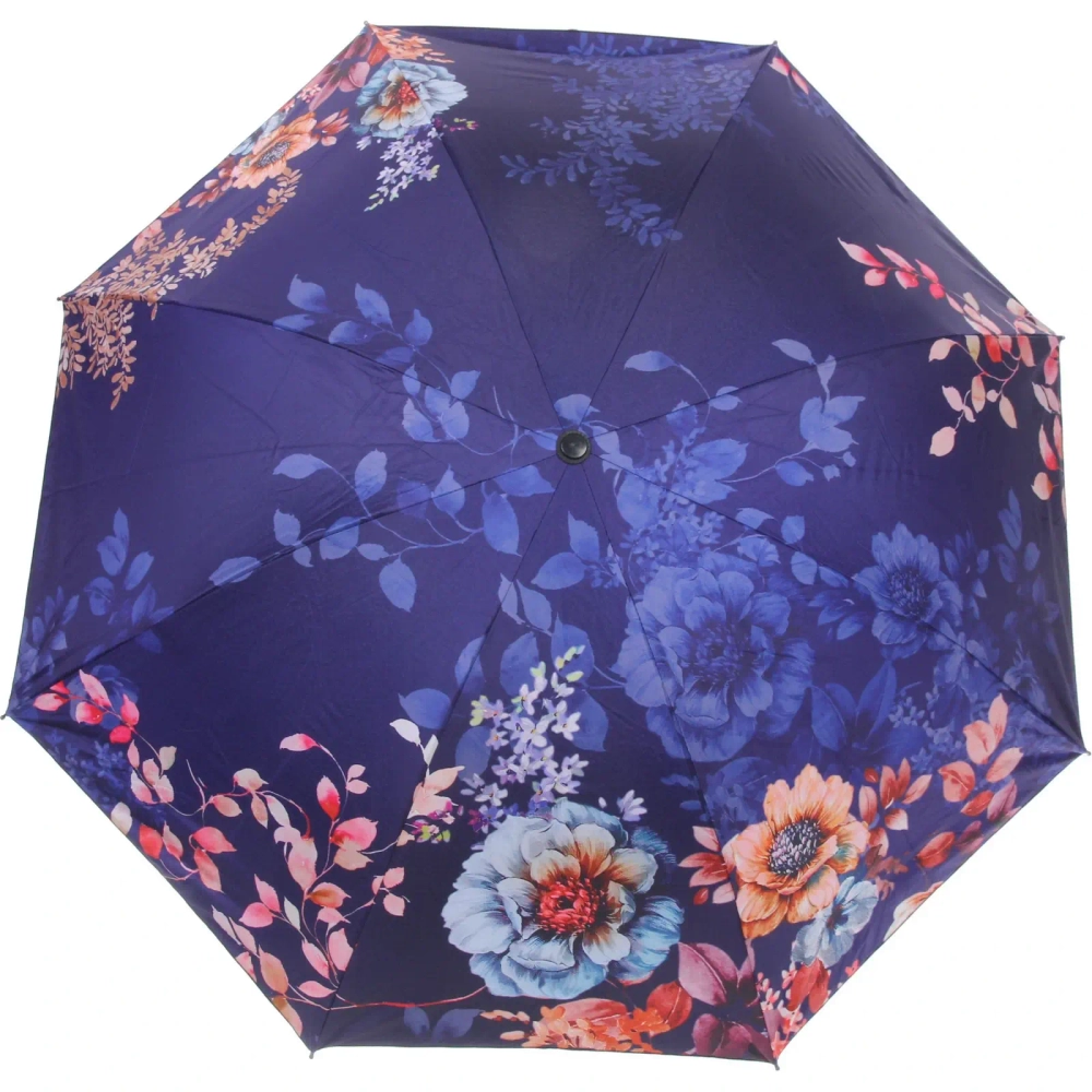 Зонт механический ветроустойчивый, матовая ручка «BESTzontik - exoticа», микс цвет, длина 25см, d-110см