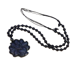 Подвеска обсидиан Девятихвостая лиса О-22