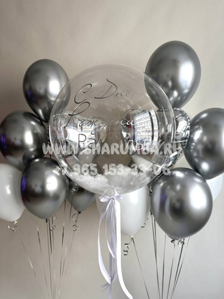 Набор "Белый в серебре"