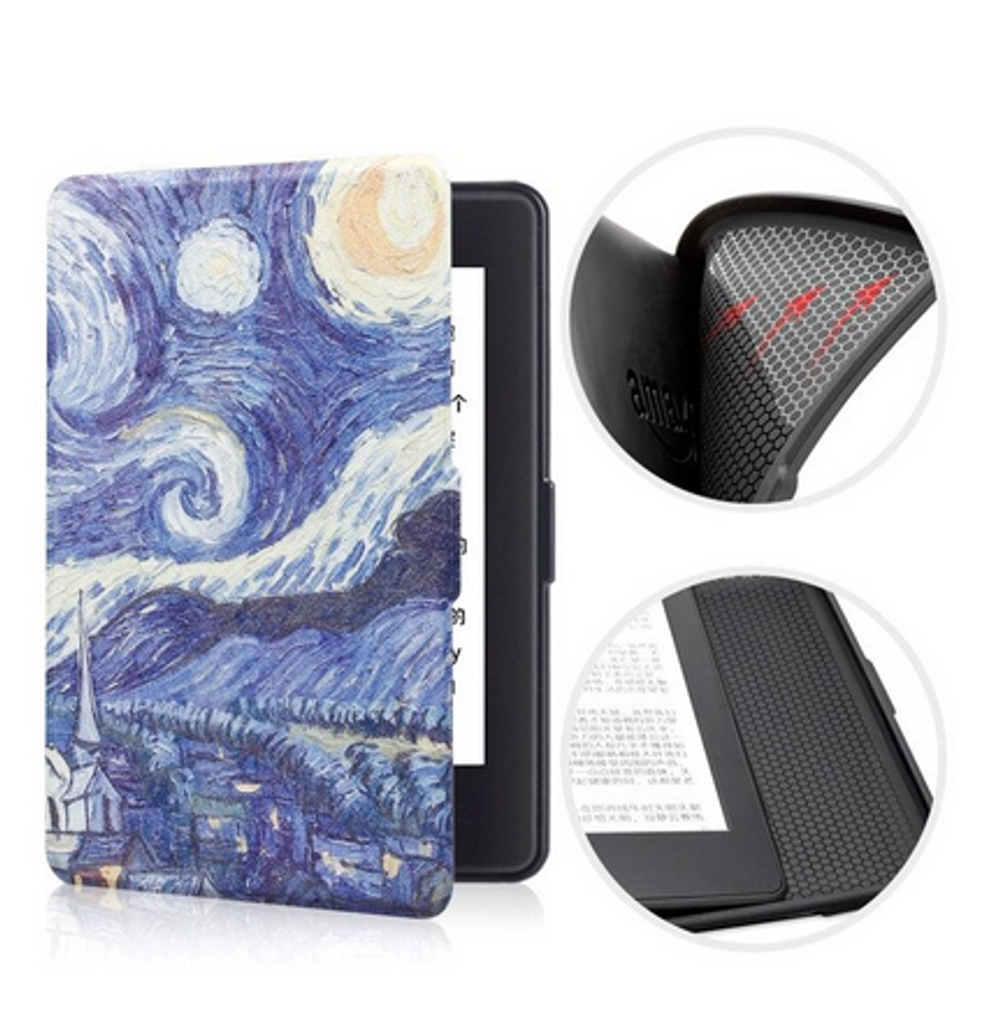 Обложка Ван Гог Звездная Ночь для  Kindle 9/10