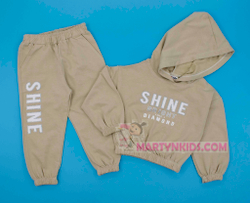 костюм c капюшоном SHINE хлопок 4236