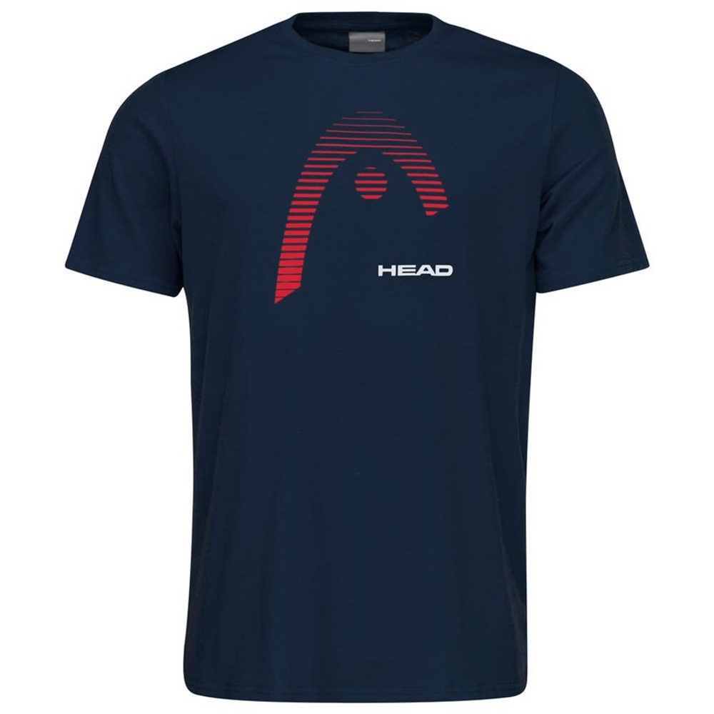 ОДЕЖДА ДЛЯ ТЕННИСА Мальчики, Футболка HEAD CLUB CARL T SHIRT JUNIOR .