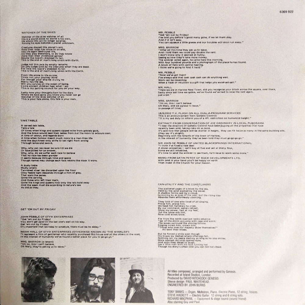 Genesis / Foxtrot (LP)