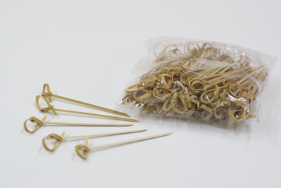 Пика "УЗЕЛОК" бамбук 10см (100шт/40уп) Linger