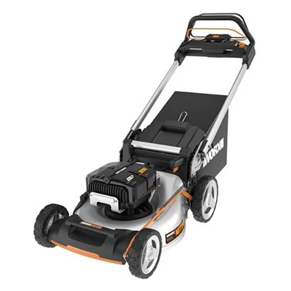 Аккумуляторная газонокосилка WORX WG761E 20В самоходная (1 x 4 Ач, ЗУ) нож 51 см, WG761E
