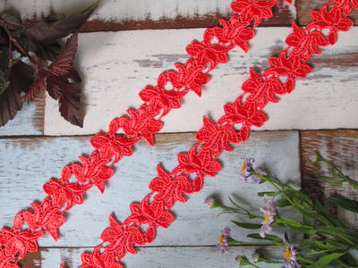 Кружево плетёное, ш. 3,5 см.