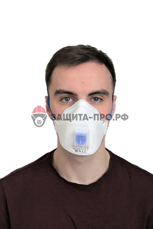 Медицинский респиратор WALL AIR 95НK, FFP2, с клапаном выдоха