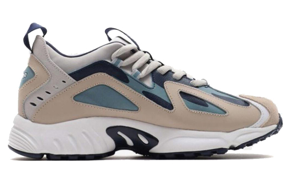 Reebok DMX Series 1200 retro non-slip lightweight low-cut sports casual shoes for men and women the same beige