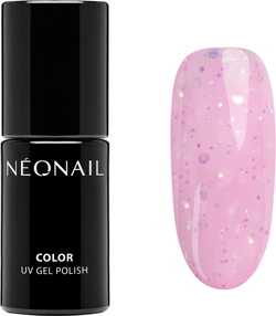 NEONAIL Baby Bloomer - Гибридный лак для ногтей с блестками, 7,2 ml