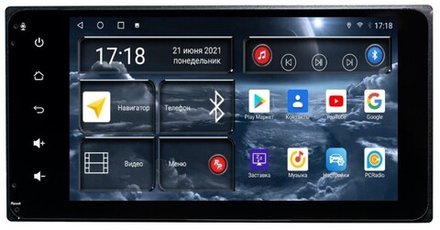 Магнитола для Toyota (200х100мм) - Redpower 071 Android 10, ТОП процессор, 6Гб+128Гб, CarPlay, SIM-слот